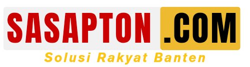 sasapton.com - Solusi Rakyat Banten