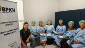 Perkumpulan Boedak Saung dan Klinik Utama Mata Saruni gelar Screening Operasi Katarak Gratis di Aula Kecamatan Karangtanjung