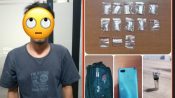 Pria berinisial AS (31) saat dibekuk Satresnarkoba Polres Pandeglang.