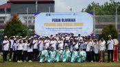 Pekan Olahraga dan Seni Narapidana (Porsenap) yang digelar di Lembaga Pemasyarakatan Kelas IIA Cilegon dalam rangka memperingati Hari Bakti Pemasyarakatan.