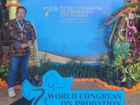 Kabapas Kelas I Padang, Enjat Lukmanul Hakim, turut ambil bagian dalam kegiatan The 7th World Congress on Probation and Parole (WCPP)