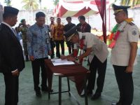 Rutan Kelas IIB Manna menggelar kegiatan Pisah Sambut Kepala Rutan Kelas IIB Manna pada Sabtu, 18 April 2026