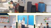Memastikan hak dasar warga binaan terpenuhi, Kepala Rutan Kelas IIB Manna, Hannibal turun langsung melakukan kontrol rutin ke Dapur