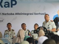 Program Keluarga Aktif dan Bakti Sosial yang digelar oleh Lapas Kelas IIA Cilegon bekerja sama dengan Dinas Sosial.